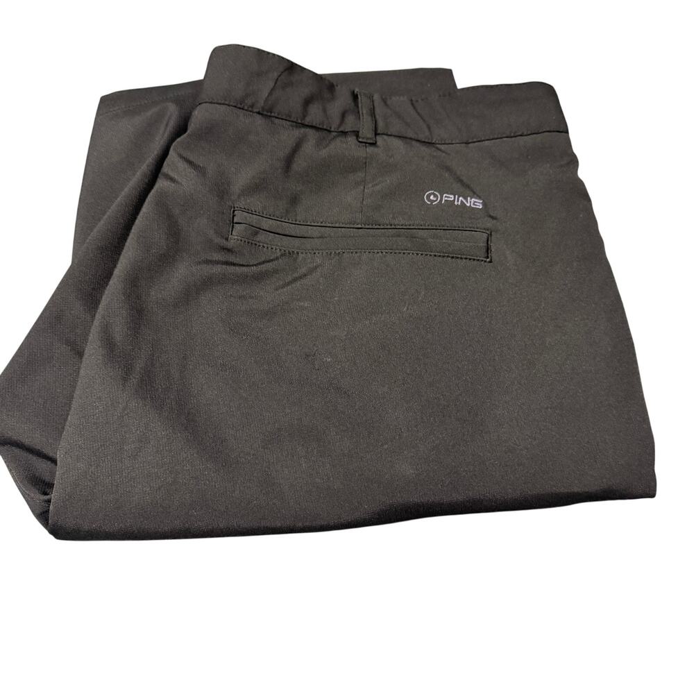Ping Golf Short Mens 38‎ (38x10 ACTUAL) Black Sensorcool Activewear + Pockets